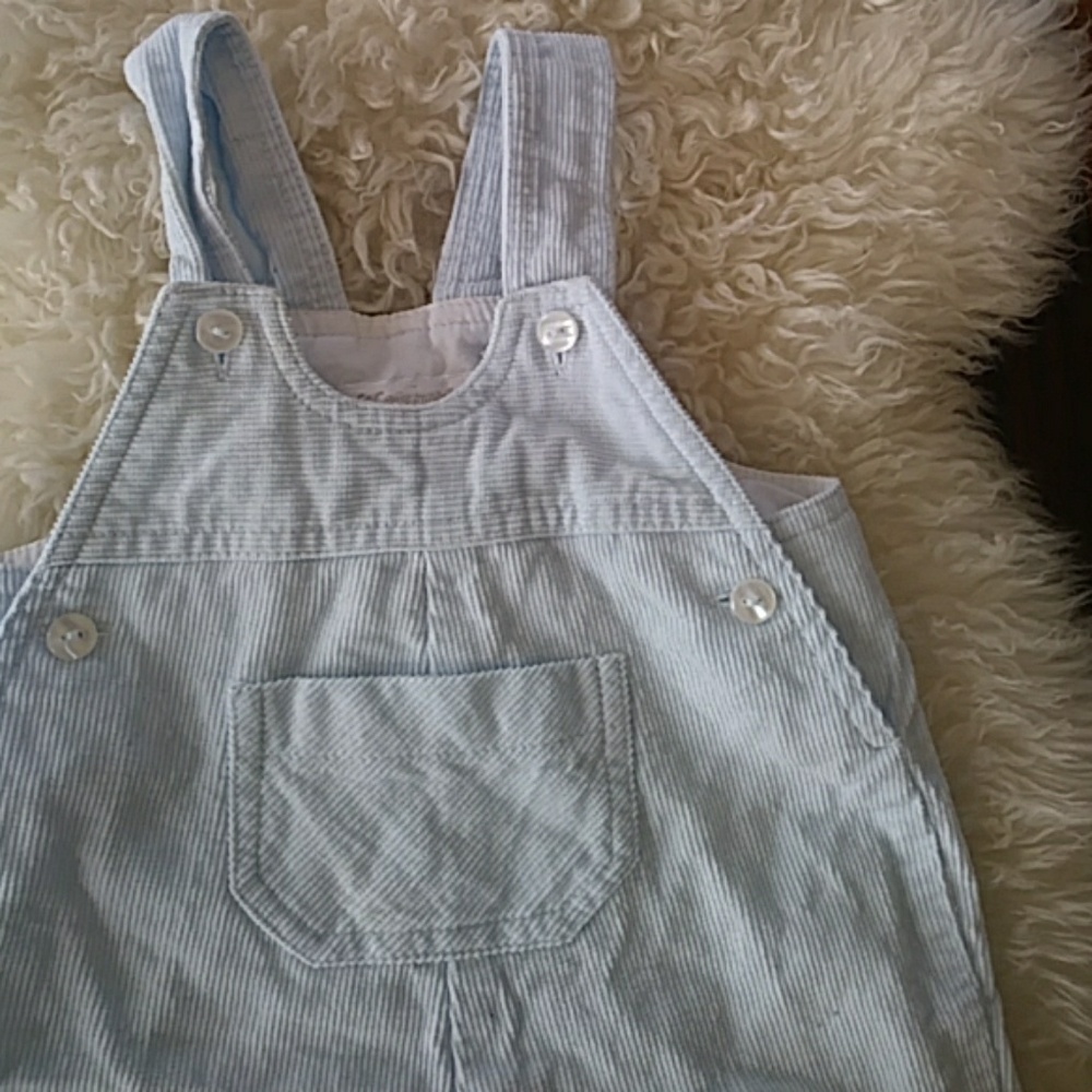 Baby boy micro corduroy romper
